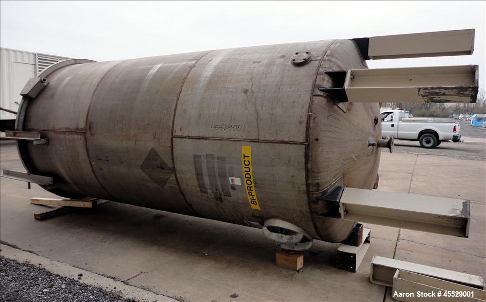 Used 5,000 Gallon Stainless Steel Milwaukee Boiler Pressure Tank