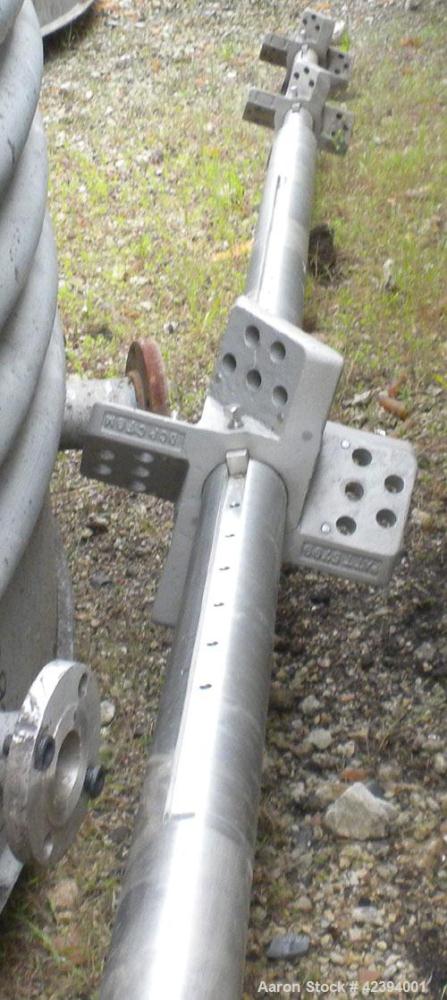 Used Modern Welding Company Tank, 9000 gallon, 304 stainless steel, vertical. Approximate 120" diameter x 184" straight side, dished top, flat bottom. Internal rated 5 psi at 150 deg F. (2) Approxima...