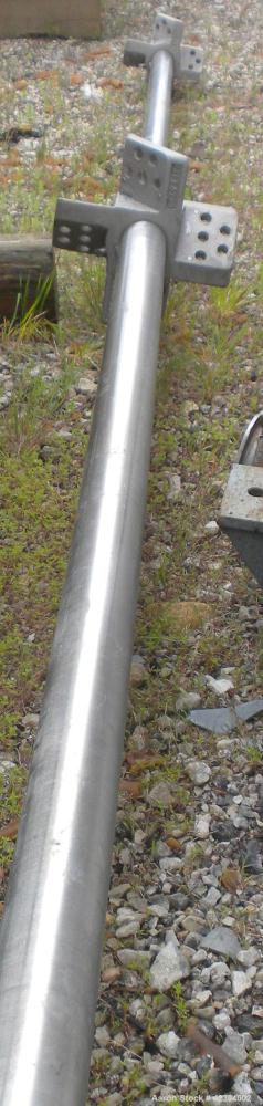 Used Modern Welding Company Tank, 9000 gallon, 304 stainless steel, vertical. Approximate 120" diameter x 184" straight side, dished top, flat bottom. Internal rated 5 psi at 150 deg F. (2) Approxima...
