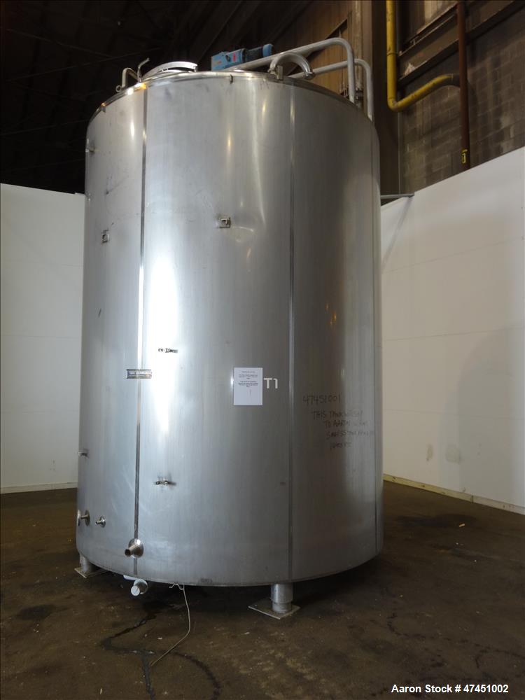 Used Paul Mueller & Company 6,000 Gallon, Food Grade, Jacketed, Insulated and A