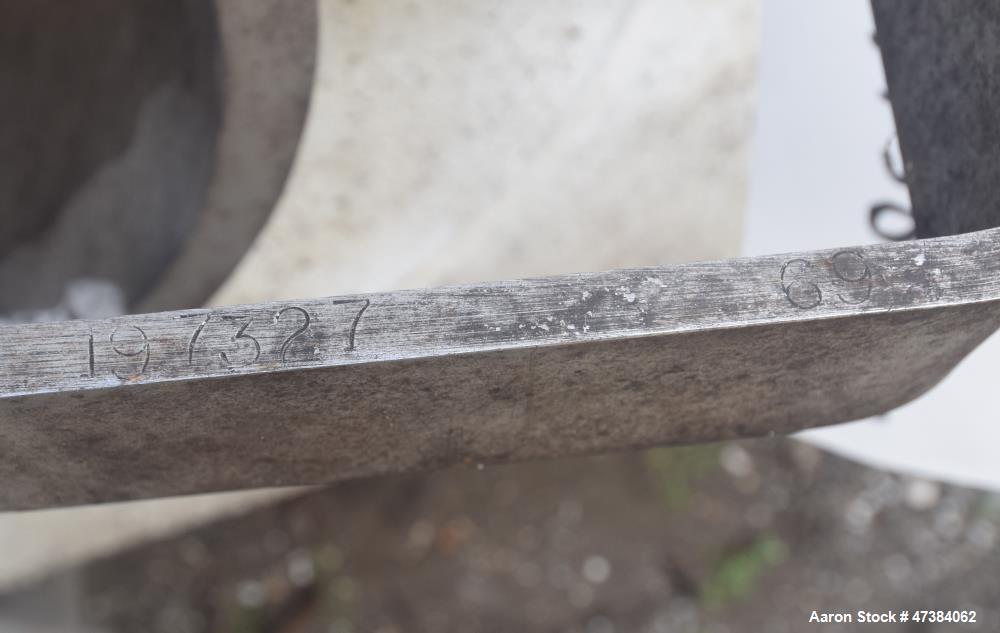 Used Mueller Tank, 45,000 Gallon, Model H, 316L Stainless Steel, Horizontal. Approximate 148-1/2" diameter x 564" straight side, dished heads. Shell & heads are 0.25" thick. Internal rated 9 psi at 3...