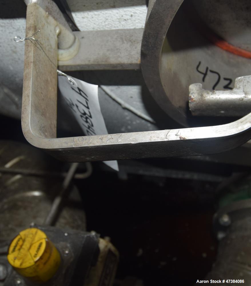 Used Mueller Tank, 45,000 Gallon, Model H, 316L Stainless Steel, Horizontal. Approximate 148-1/2" diameter x 564" straight side, dished heads. Shell & heads are 0.25" thick. Internal rated 9 psi at 3...