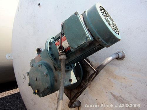 Used Mueller Tank, 5,000 Gallon, 304 Stainless Steel. Approximate 108” Diameter x approximate 125” straight side, dished top and bottom. 20 Cubic feet partial section of sidewall dimple jacket, cooli...