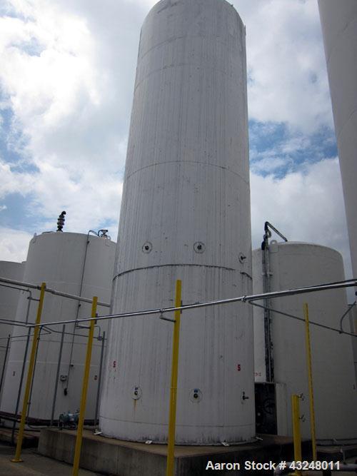 Used- Mueller Jacketed Silo, 4009 Cubic Feet (30,000 Gallon), Model SVW, 304 Stainless Steel. Approximate 140" Diameter x 45...