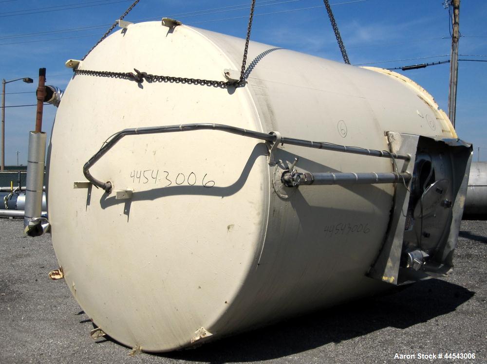 Used 5,000 Gallon Stainless Steel Mueller Storage Tank, Model SVW