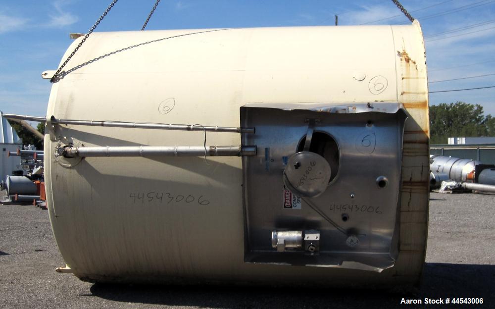 Used 5,000 Gallon Stainless Steel Mueller Storage Tank, Model SVW