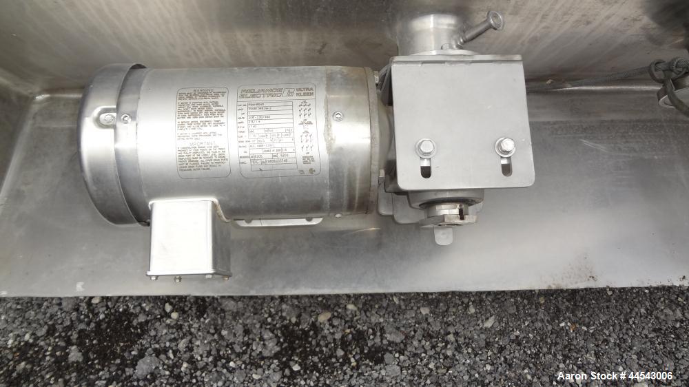 Used 5,000 Gallon Stainless Steel Mueller Storage Tank, Model SVW