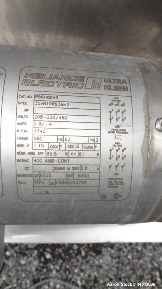 Used 5,000 Gallon Stainless Steel Mueller Storage Tank, Model SVW