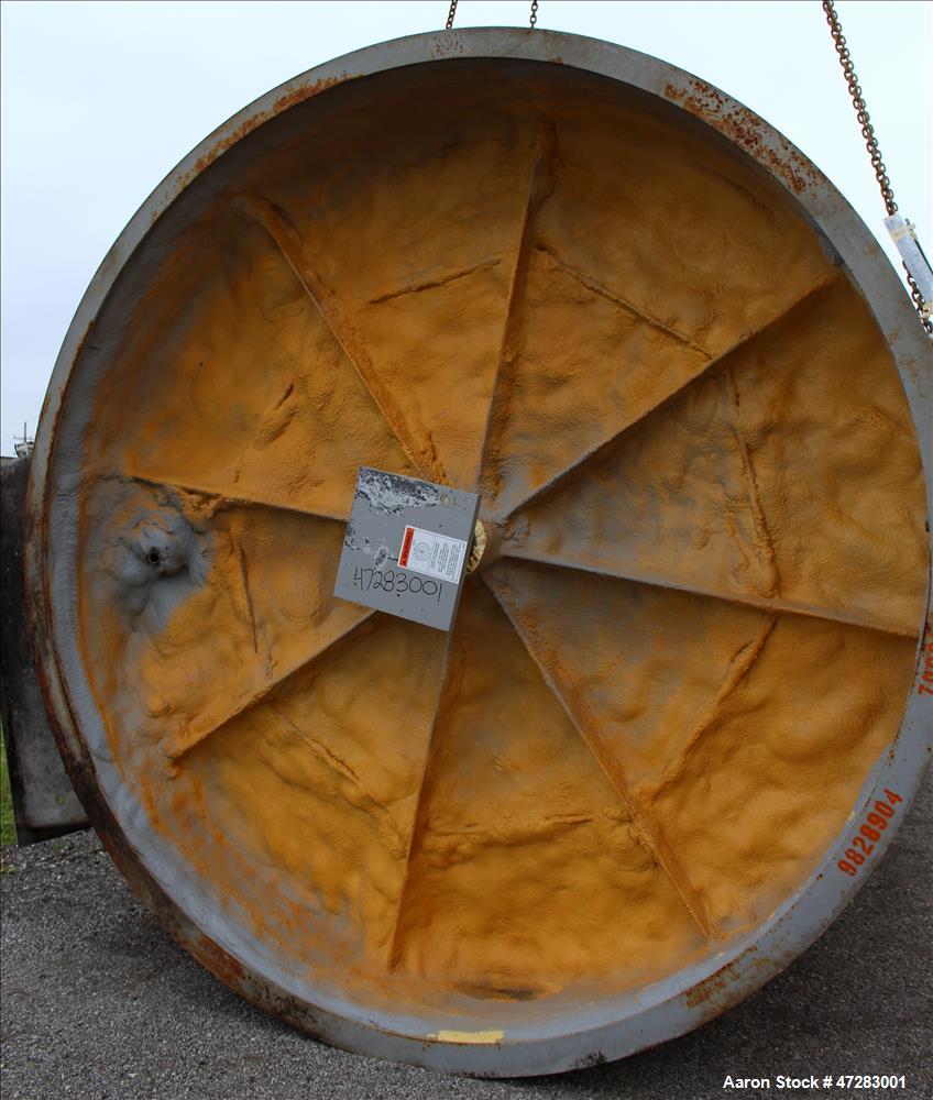 Used Mueller Silo Storage Tank, Approximate 10,500 Gallon, 316 Stainless Steel.