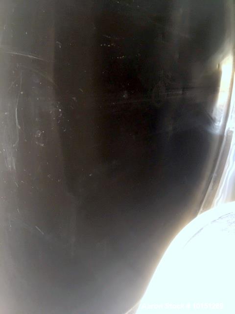 Used- Mueller 6000 Gallon Vertical 316 Stainless Steel Jacketed Tank. Sanitary polished, interior, 7'4" diameter x 20' strai...