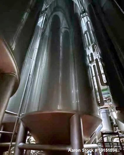 Used Mueller 16,600 Gallon Jacketed Stainless Steel Fermentation Tank | 400 BBL Brewery Vessel