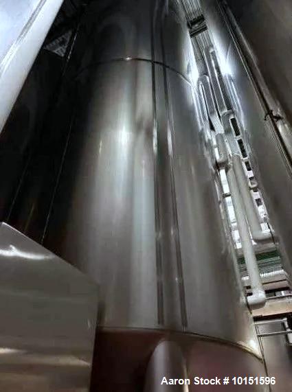 16,600 Gallon Mueller Jacketed Brewery Tank | 400 BBL Stainless Steel Fermenter