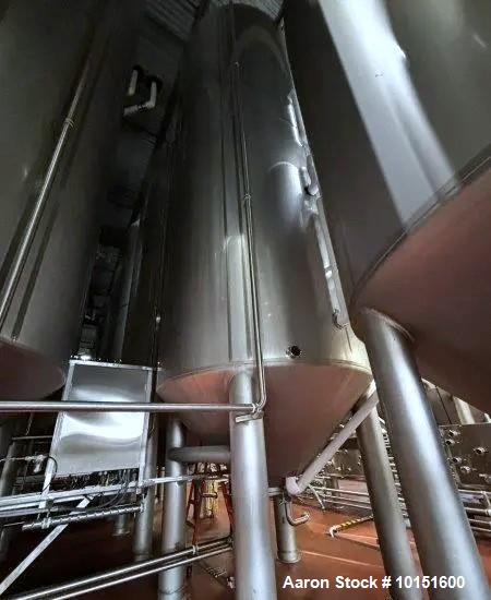 Used 400 BBL Mueller Brewery Tank | Jacketed Stainless Steel Fermentation System