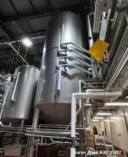 Used Mueller 23,000 Gallon Jacketed Pressure Vessel | 880 HL Stainless Steel Fermentation Tank