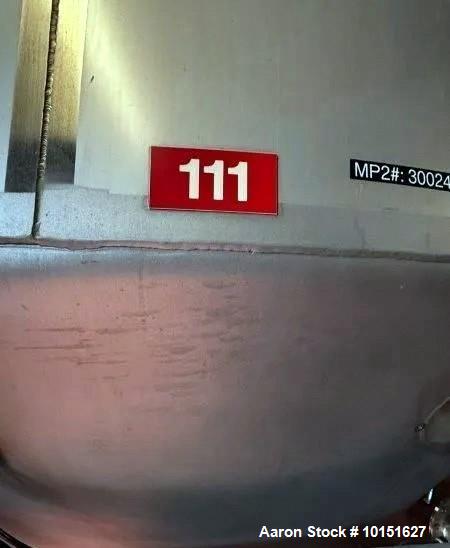 Used Mueller 23,000 Gallon Jacketed Pressure Vessel | 880 HL Stainless Steel Fermentation Tank