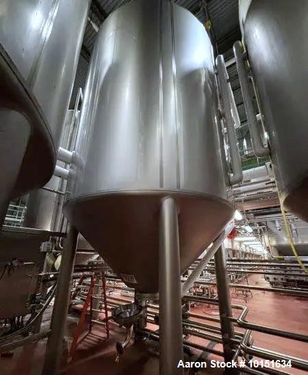 Used Mueller 7,500 Gallon Jacketed Pressure Tank | 30,000 Liter Stainless Steel Fermentation Vessel