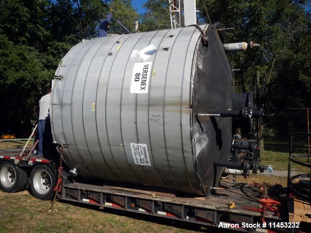 Used 8,000 Gallon Stainless Steel  Mueller Storage Tank