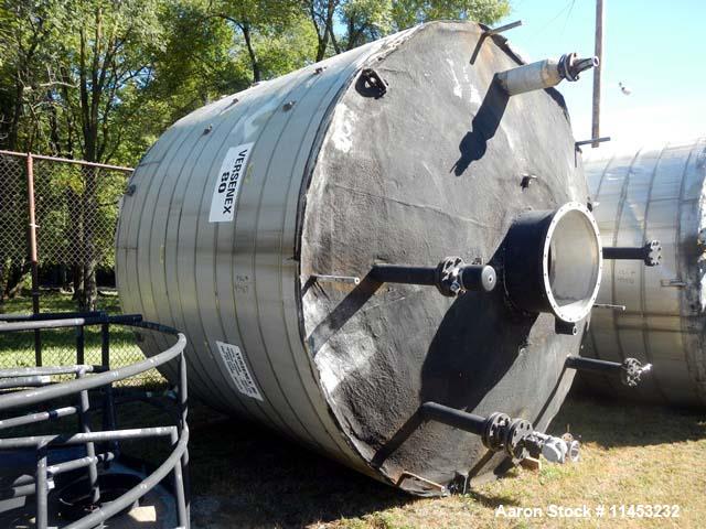 Used 8,000 Gallon Stainless Steel  Mueller Storage Tank