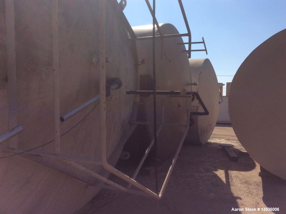 Used- Mueller 50,000 Gallon Jacketed Silo Tank. Stainless Steel, with agitation. 12' diameter x 67' overall length.