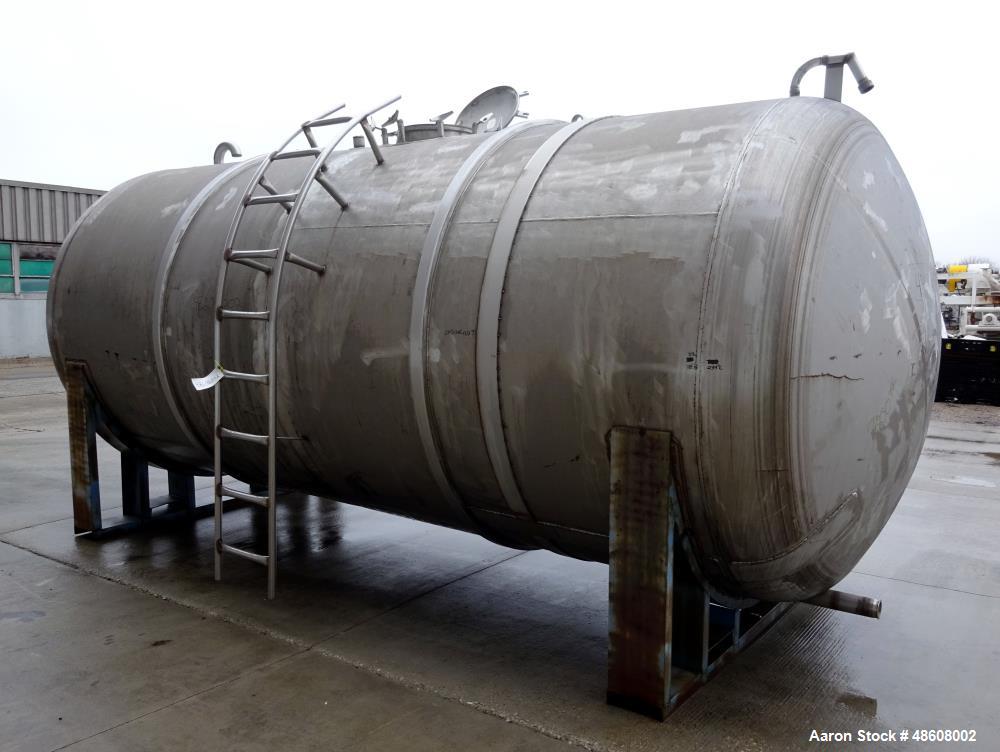 Used Curtis Kelly Metal Fab. Tank, Approximate 5,500 Gallon, 316 Stainless Stee