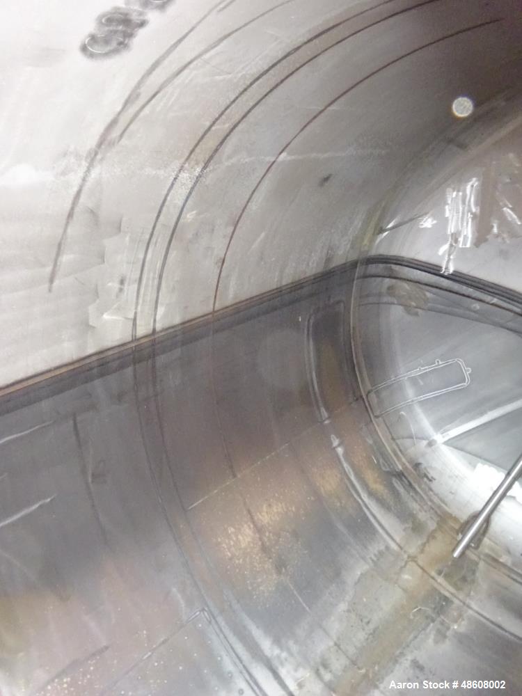 Used Curtis Kelly Metal Fab. Tank, Approximate 5,500 Gallon, 316 Stainless Stee