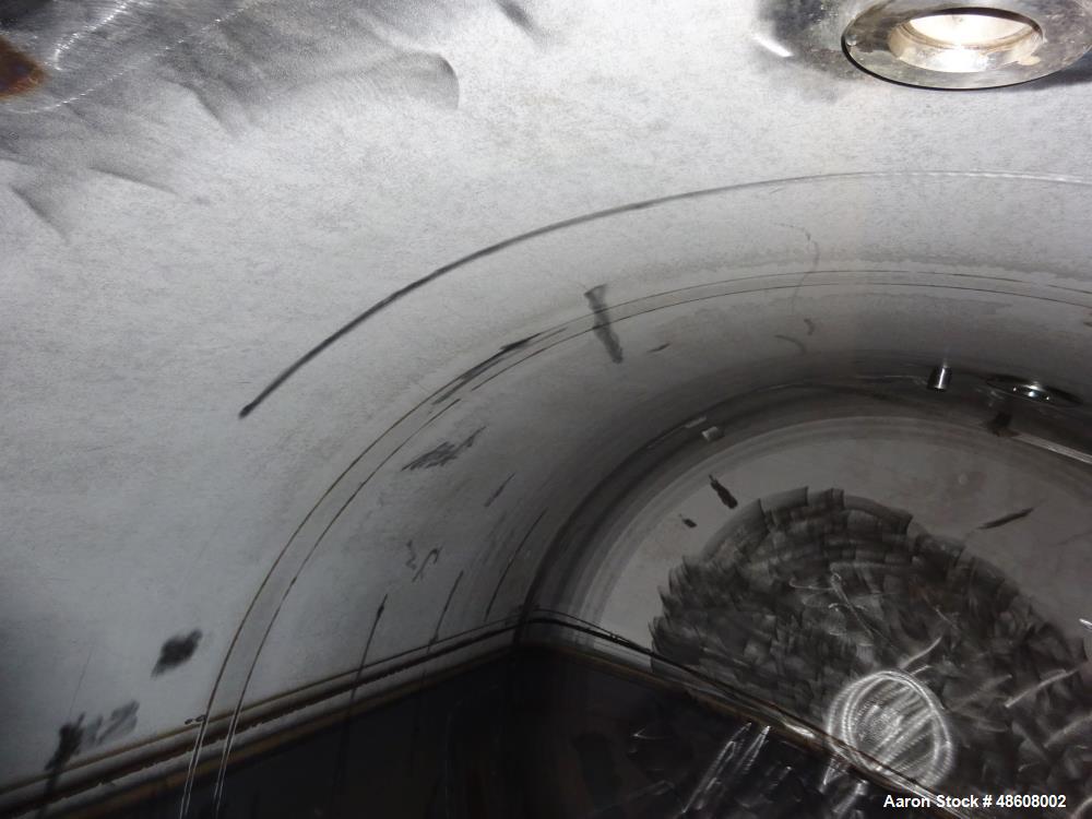 Used Curtis Kelly Metal Fab. Tank, Approximate 5,500 Gallon, 316 Stainless Stee