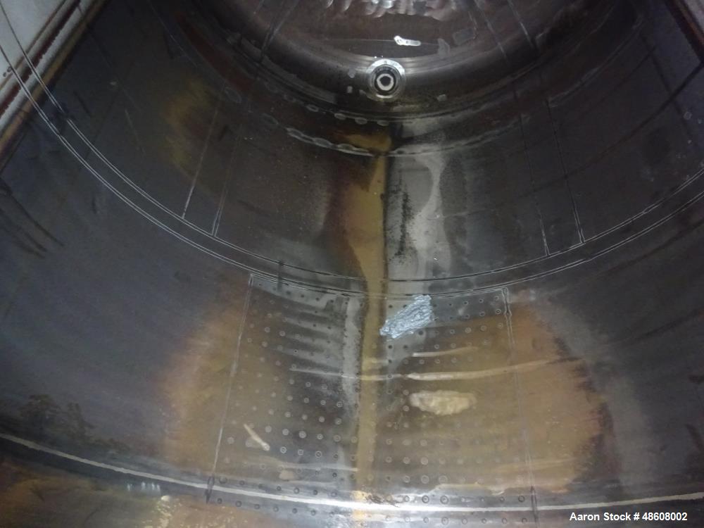 Used Curtis Kelly Metal Fab. Tank, Approximate 5,500 Gallon, 316 Stainless Stee