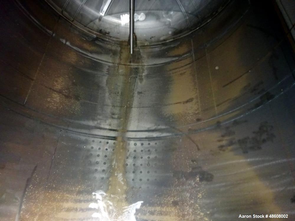 Used Curtis Kelly Metal Fab. Tank, Approximate 5,500 Gallon, 316 Stainless Stee