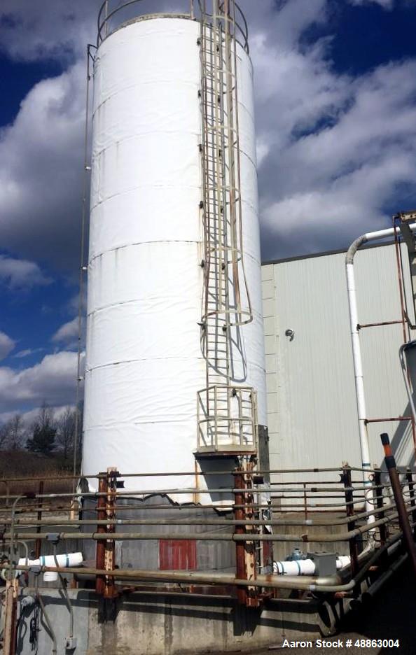Used Mueller Tank, 30,000 Gallon, Stainless Steel, Vertical.