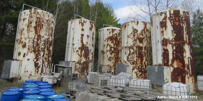 UNUSED- APV Crepaco 10,000 Gallon Mix Tank, 304 Stainless Steel, Vertical.