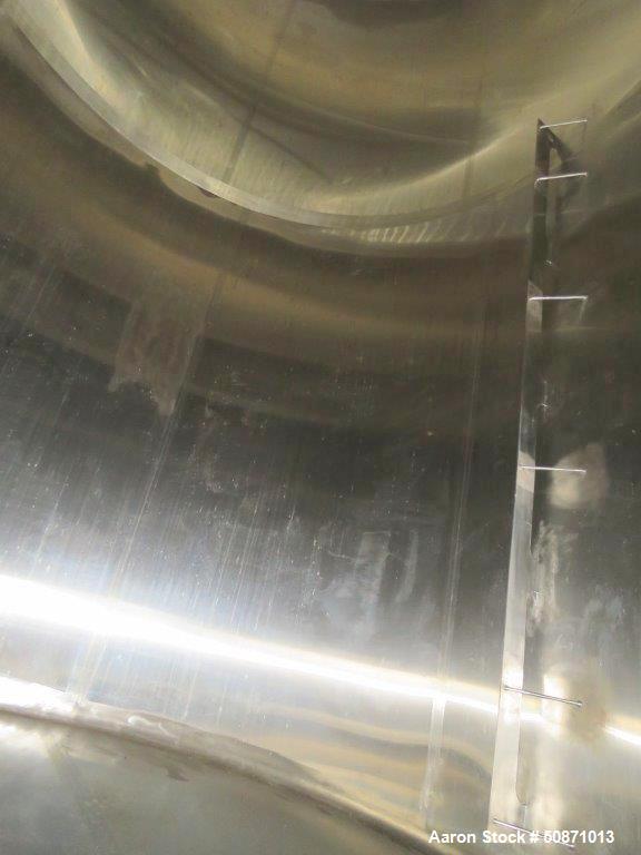 UNUSED- APV Crepaco 10,000 Gallon Storage Tank, 304 Stainless Steel, Vertical.