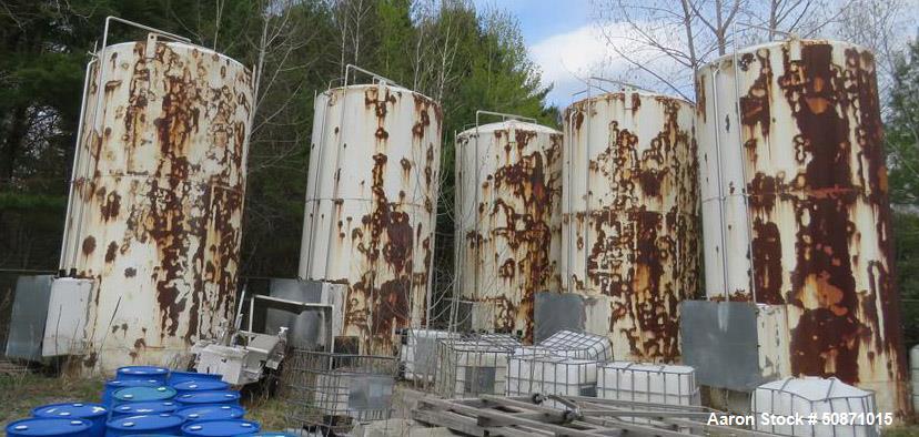 UNUSED- APV Crepaco 10,000 Gallon Mix Tank, 304 Stainless Steel, Vertical.