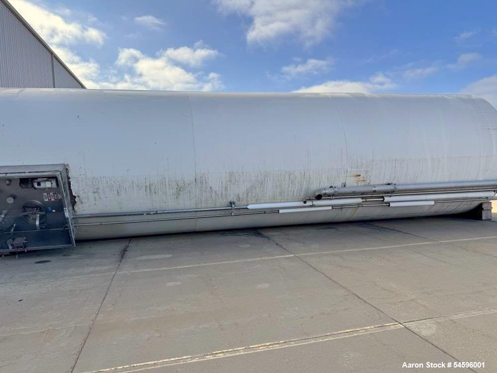 Used Mueller 30,000 Gallon Stainless Steel Insulated Dairy Silo – Vertical Milk & Whey Storage Tank