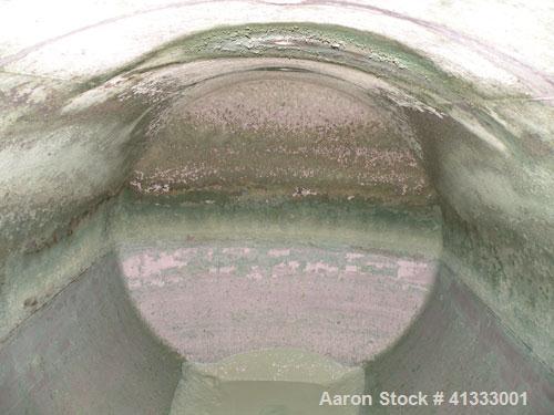 Used Florida Tank and Container Pressure Tank, 6000 gallon, 316L stainless steel, horizontal. 96" diameter x 180" straight side, dished heads. Internal rated 14.9 psi. Openings: top 20" manway with c...