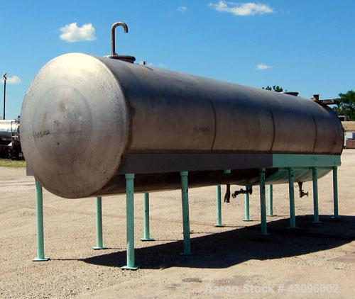 Used 5,500 Gallon Stainless Steel Tank