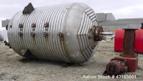 Used Canadian Pipe And Steel Fabricators Pressure Tank, 5500 Gallon, 316 Stainless Steel, Vertical. 108’’ Diameter x 128’’ straight side, dished top and bottom. Internal rated 300 psi at 200 degrees ...