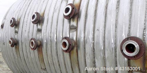 Used Canadian Pipe And Steel Fabricators Pressure Tank, 5500 Gallon, 316 Stainless Steel, Vertical. 108’’ Diameter x 128’’ straight side, dished top and bottom. Internal rated 300 psi at 200 degrees ...