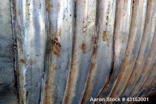 Used Canadian Pipe And Steel Fabricators Pressure Tank, 5500 Gallon, 316 Stainless Steel, Vertical. 108’’ Diameter x 128’’ straight side, dished top and bottom. Internal rated 300 psi at 200 degrees ...