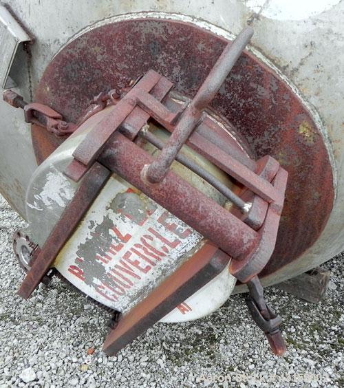Used Canadian Pipe And Steel Fabricators Pressure Tank, 5500 Gallon, 316 Stainless Steel, Vertical. 108’’ Diameter x 128’’ straight side, dished top and bottom. Internal rated 300 psi at 200 degrees ...