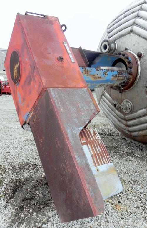 Used Canadian Pipe And Steel Fabricators Pressure Tank, 5500 Gallon, 316 Stainless Steel, Vertical. 108’’ Diameter x 128’’ straight side, dished top and bottom. Internal rated 300 psi at 200 degrees ...