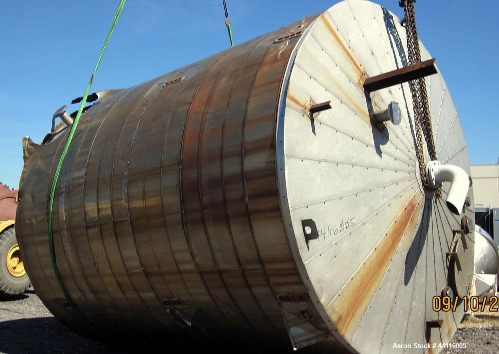 Used 12,600 Gallon Stainless Steel Tank