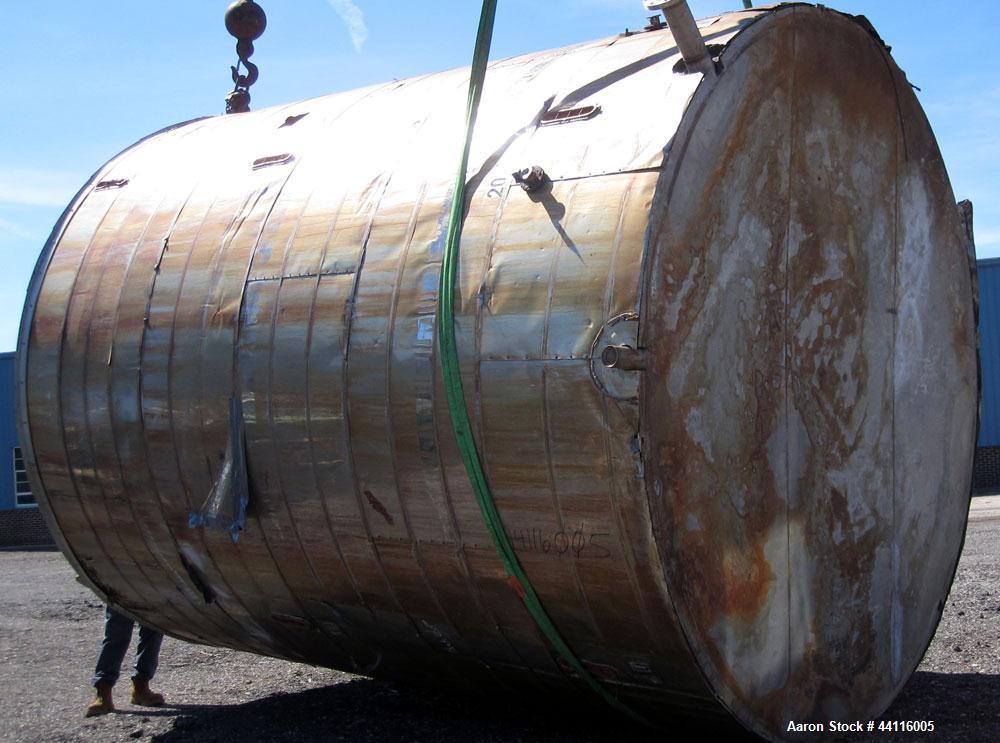Used 12,600 Gallon Stainless Steel Tank