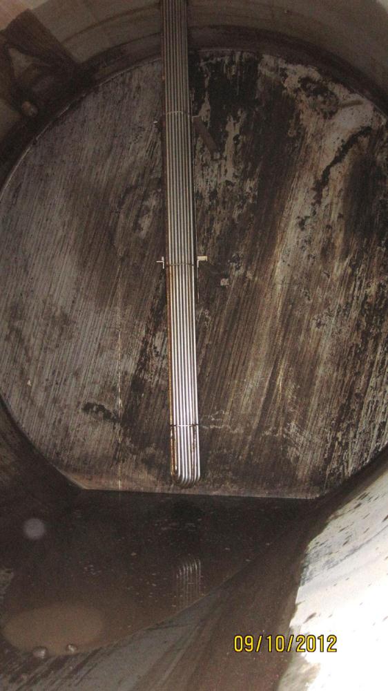 Used 12,600 Gallon Stainless Steel Tank