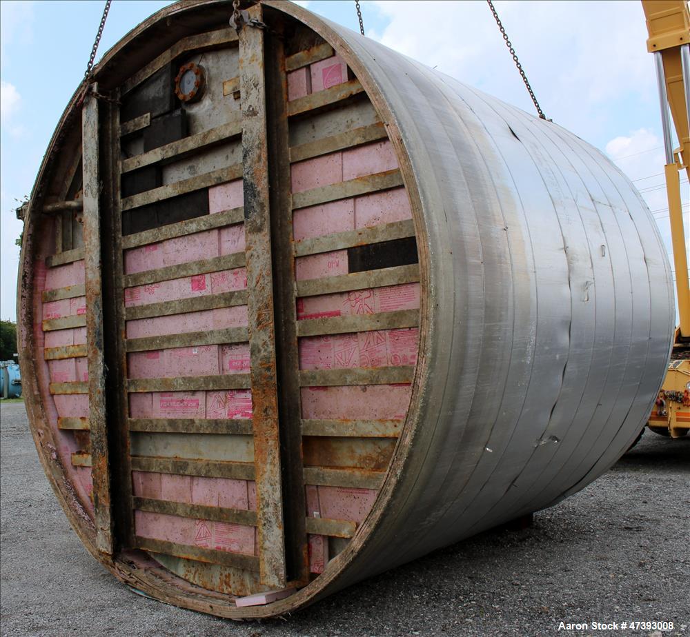 Used Nooter Insulated Single Shell Tank with Heat Trace