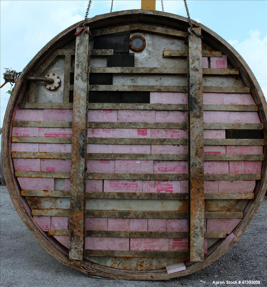 Used Nooter Insulated Single Shell Tank with Heat Trace