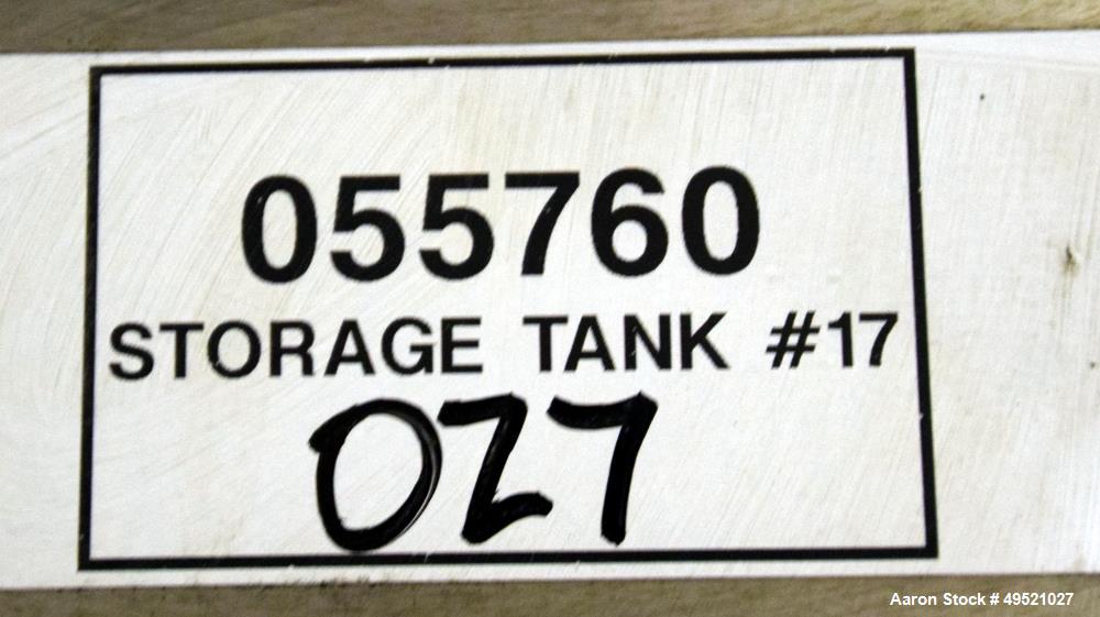 Used Northland Stainless Tank, Approximate 8000 Gallon, 316L Stainless Steel, Vertical. Approximate 120” diameter x 156” straight side, flat top, dished bottom. Internal rated 1 psi at -20 to 160 deg...