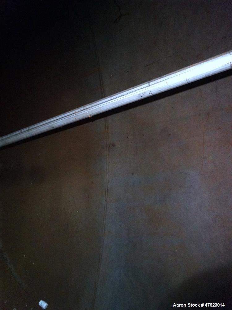 Used Tank, Approximate 13,000 Gallon, 304 Stainless Steel, Horizontal.