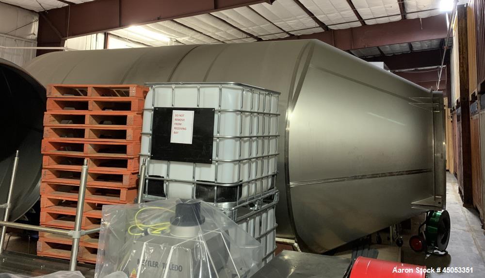 Unused- Nu-Con Powder Silo, 304 Stainless Steel