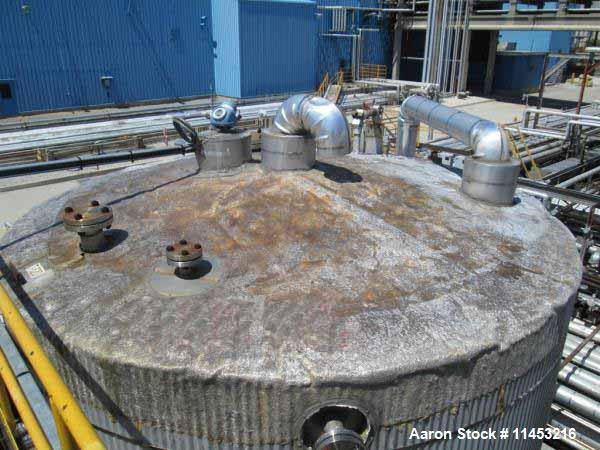 Used- 7,500 Gallon Stainless Steel O'Conner Storage Tank,