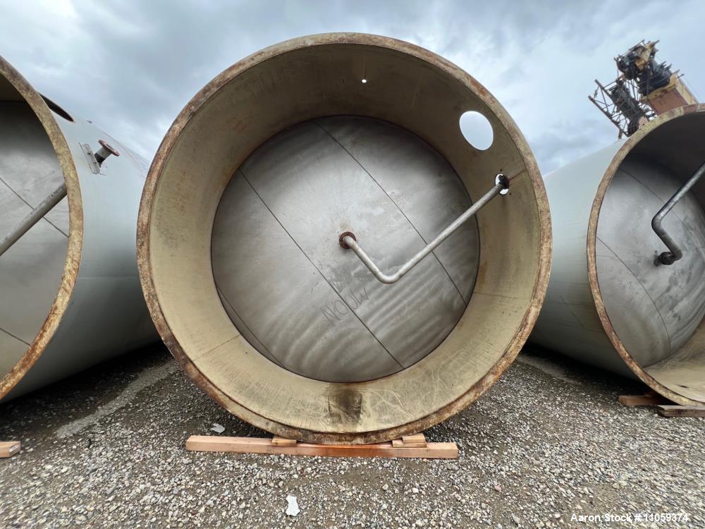 Used Paul Mueller 15,000-Gallon Stainless Steel Storage Tank | 12' Diameter | 3 PSI | Sanitary Brewery Grade